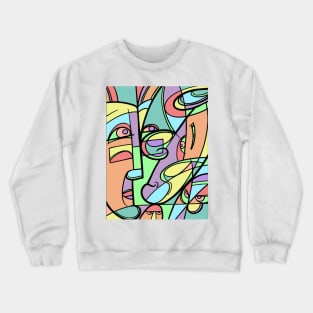 cubism Crewneck Sweatshirt